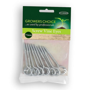 Plant Supports - 3" (75mm) Screw Vine Eyes