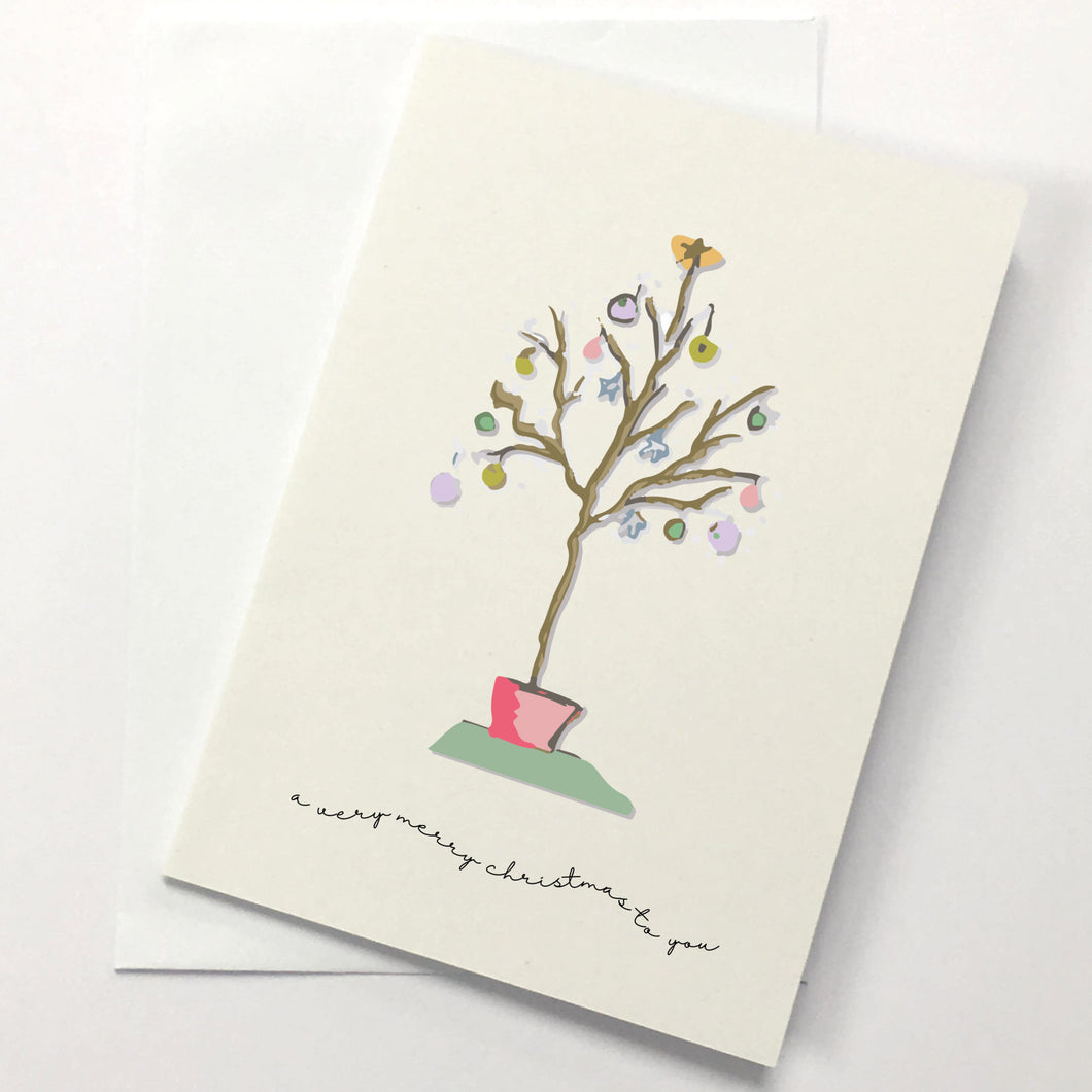 Christmas Cards - Cute Tree Pack