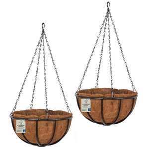 Forge Hanging Basket Planters Set Of Two